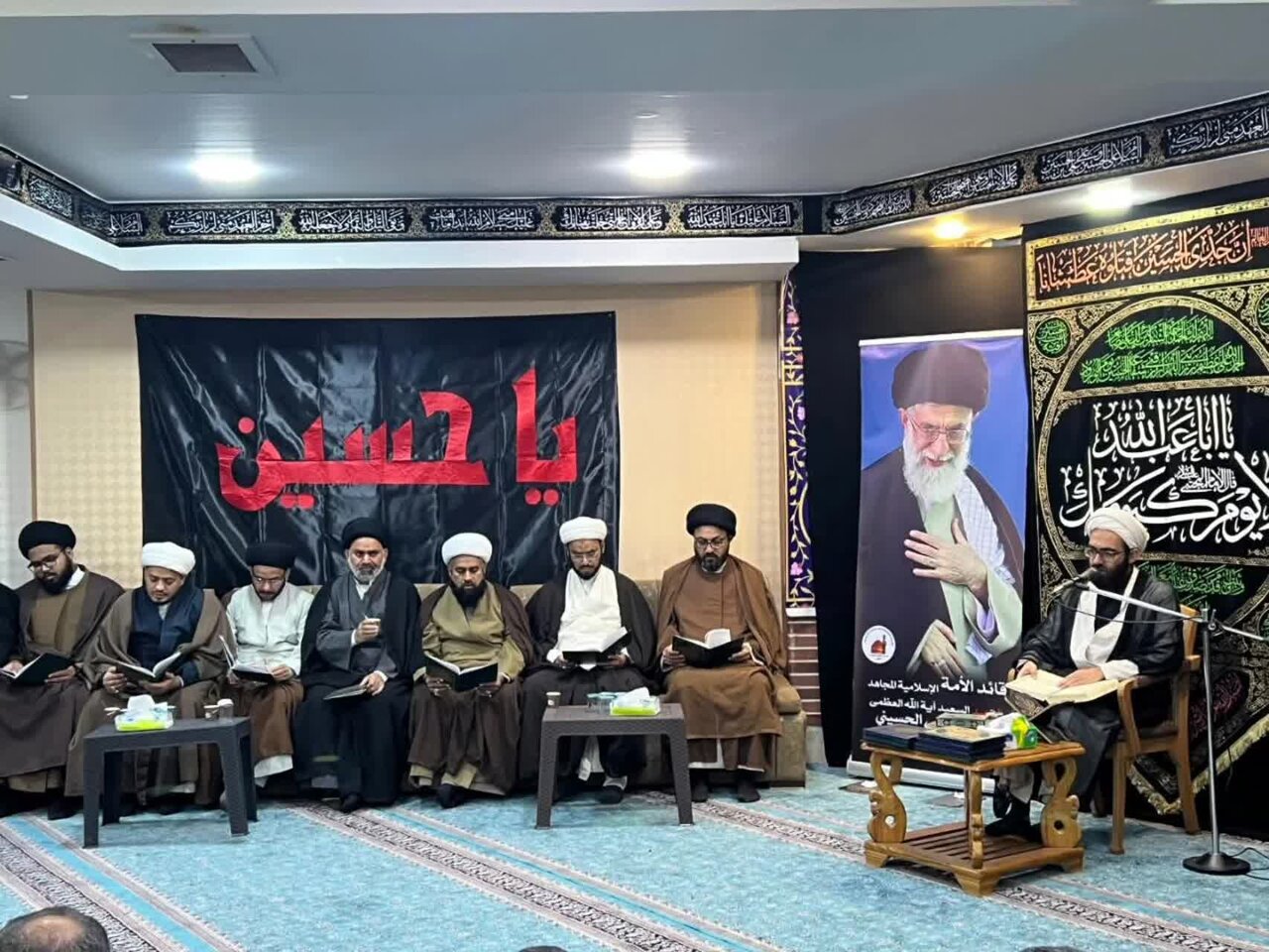 نجف اشرف: ہندوستانی طلابِ کرام کی رہبرِ معظم کی شہادت پر تعزیت