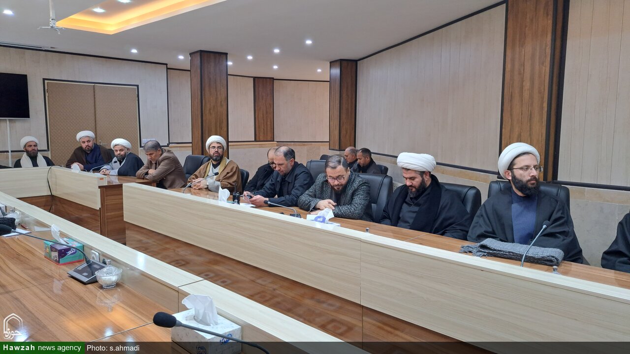 جلسه قرارگاه جنگ ترکیبی بلاغ مبین استان اردبیل
