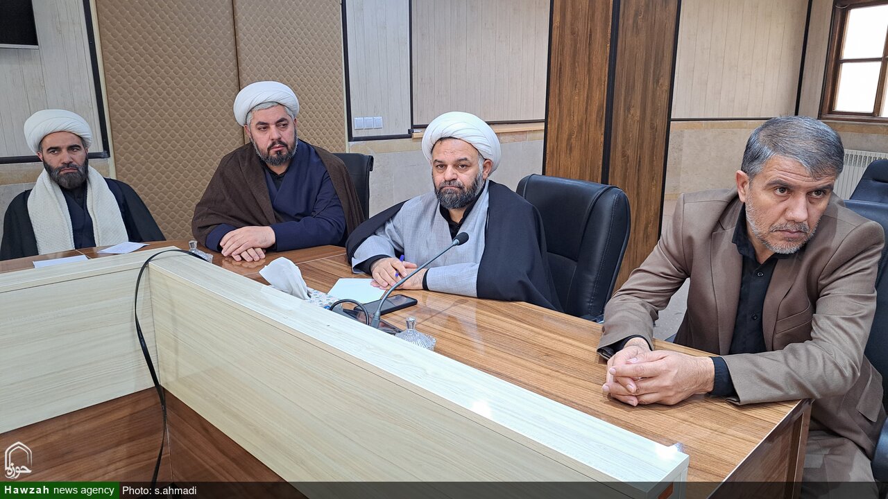 جلسه قرارگاه جنگ ترکیبی بلاغ مبین استان اردبیل