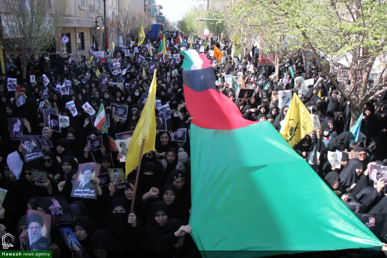 قیام مهاجرین افغانستانی در خونخواهی امام شهید