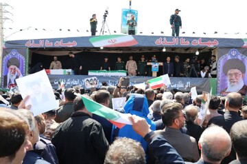 تصاویر/ پیکر شهید امین اورنگ و شهید علیرضا آزم تشییع شد