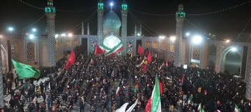 تصاویر/ تجمع بزرگ هیئت های مذهبی «آران و بیدگل عاشورایی؛ پرچمداران ولایی»