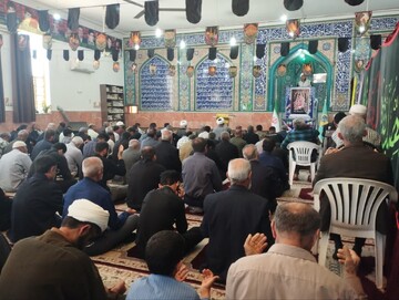 آیین عبادی سیاسی نمازجمعه امروز سعدآباد به روایت تصاویر
