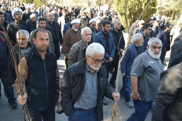 تصاویر/ خروش مردم شاهرود در محکومیت جنایات آمریکای جنایتکار و رژیم کودک کش صهیونیستی و شهادت جانسوز قائد امت