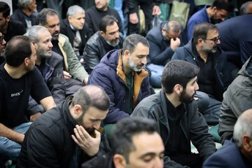 تصاویر/ برگزاری مراسم بزرگداشت شهیدان والامقام "متین بیات و محمد حسین ترابی و سرهنگ احمد عابدی" در اراک