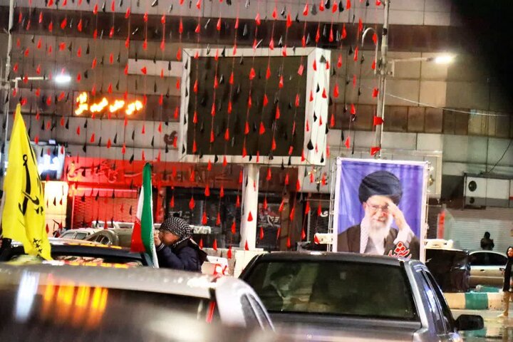 تصاویر/ کاروان ماشینی طلاب محمودیه کرمان