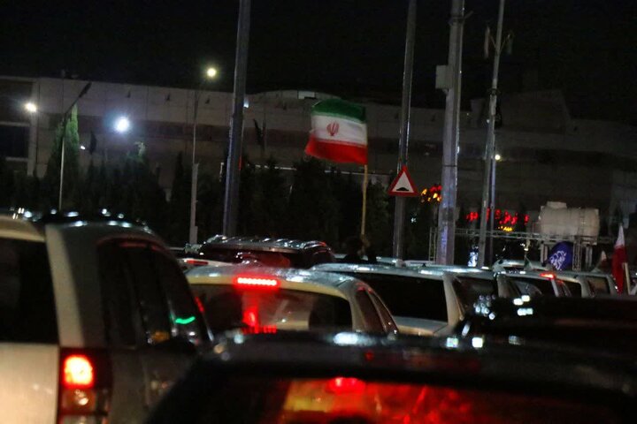 تصاویر/ کاروان ماشینی طلاب محمودیه کرمان