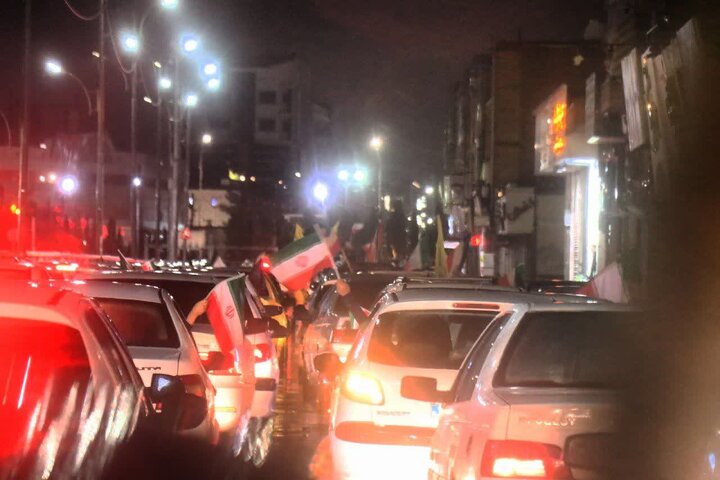 تصاویر/ کاروان ماشینی طلاب محمودیه کرمان