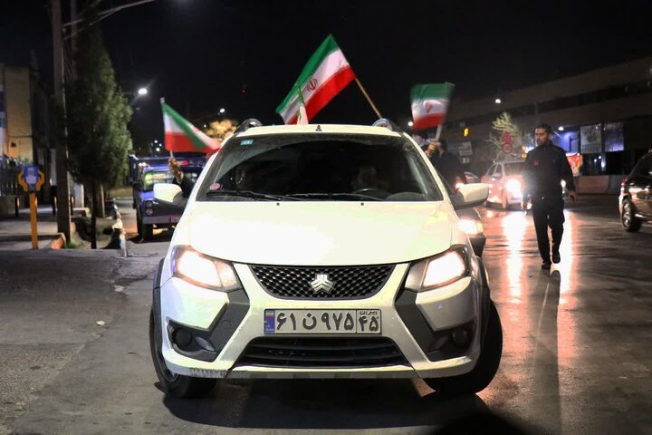 تصاویر/ کاروان ماشینی طلاب محمودیه کرمان
