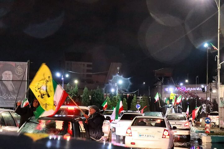 تصاویر/ کاروان ماشینی طلاب محمودیه کرمان