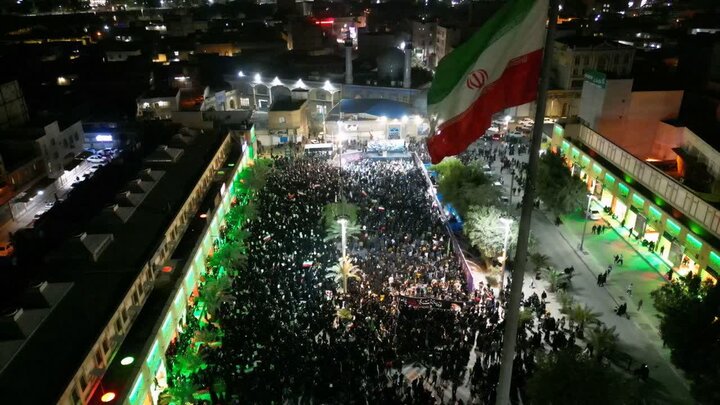 خروش خرمشهر در خونخواهی امام شهید