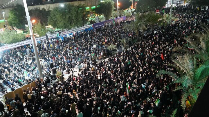 خروش خرمشهر در خونخواهی امام شهید