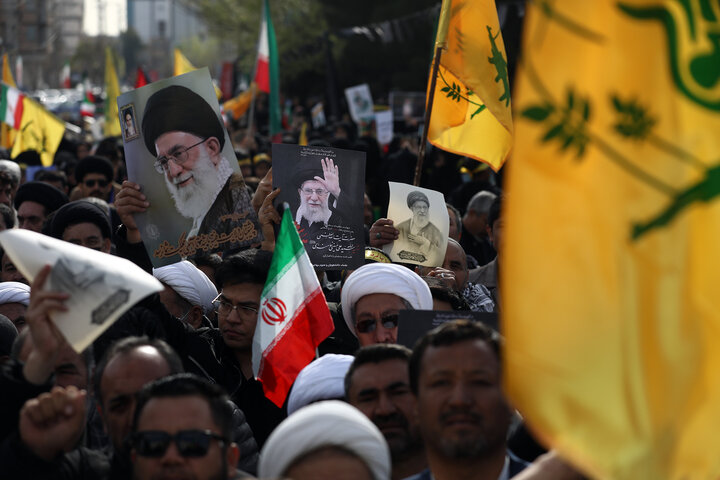 عزاداری افغانستانی‌های مقیم قم در سوگ شهادت رهبر انقلاب