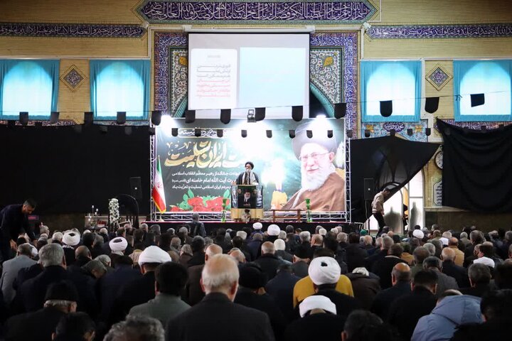 تصاویر/ آیین عبادی سیاسی نماز جمعه شهرستان ولایی و شهید پرور سلماس