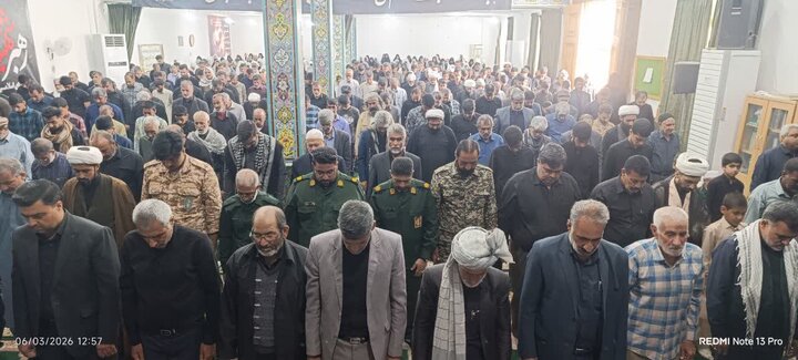 تصاویر/ آیین عبادی سیاسی نماز جمعه شهرستان بنجار
