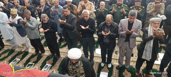 تصاویر/ آیین عبادی سیاسی نماز جمعه شهرستان بنجار