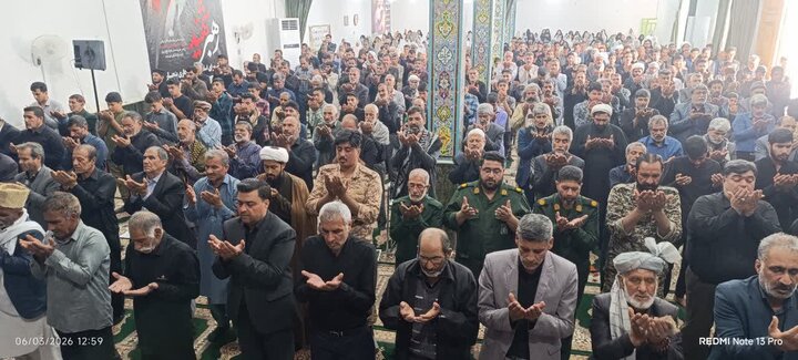 تصاویر/ آیین عبادی سیاسی نماز جمعه شهرستان بنجار