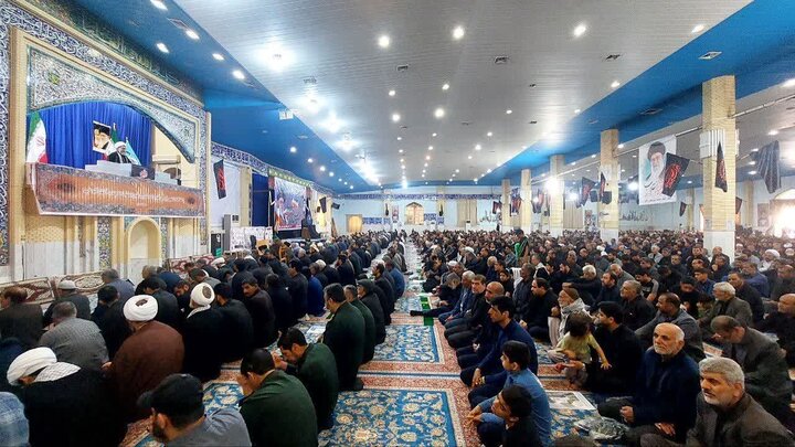 تصاویر/آیین عبادی سیاسی نماز جمعه شهرستان زابل