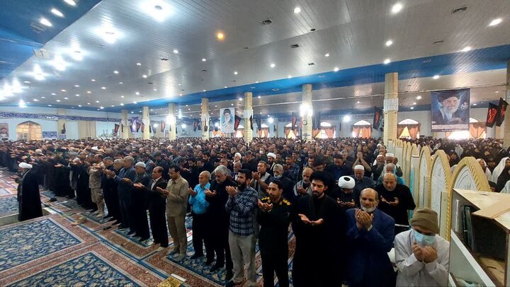 تصاویر/آیین عبادی سیاسی نماز جمعه شهرستان زابل
