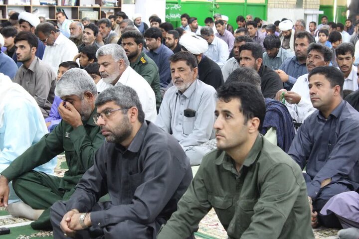 تصاویر/ آیین عبادی سیاسی نماز جمعه شهرستان دلگان