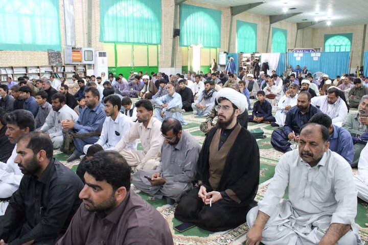 تصاویر/ آیین عبادی سیاسی نماز جمعه شهرستان دلگان