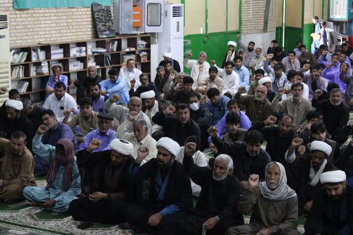 تصاویر/ آیین عبادی سیاسی نماز جمعه شهرستان دلگان