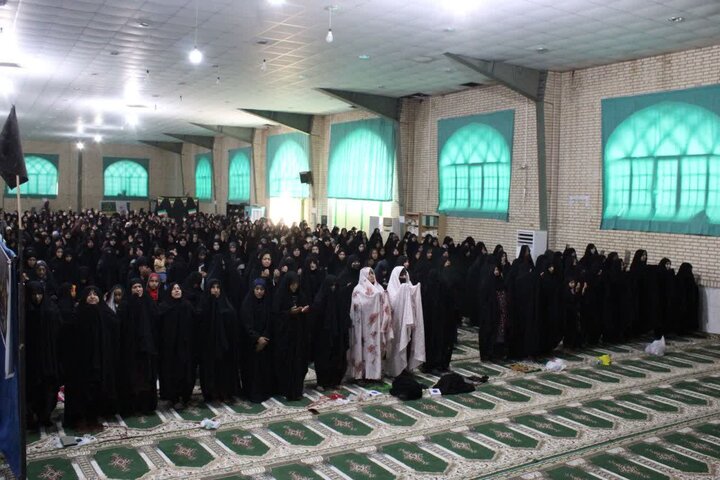 تصاویر/ آیین عبادی سیاسی نماز جمعه شهرستان دلگان