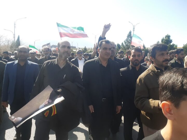 تصاویر/ راهپیمایی مردم کاشان پس از اقامه نماز جمعه امروز
