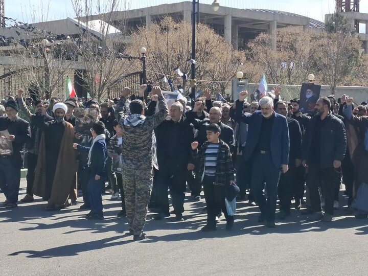 تصاویر/ راهپیمایی مردم کاشان پس از اقامه نماز جمعه امروز