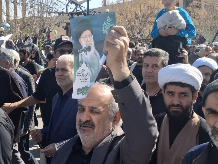 تصاویر/ راهپیمایی مردم کاشان پس از اقامه نماز جمعه امروز