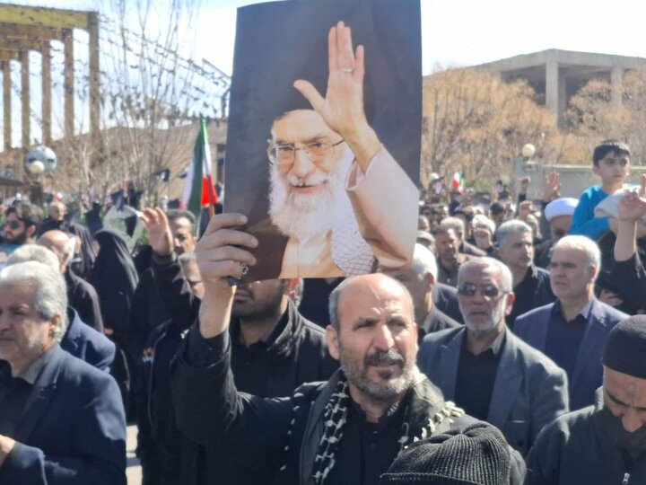تصاویر/ راهپیمایی مردم کاشان پس از اقامه نماز جمعه امروز