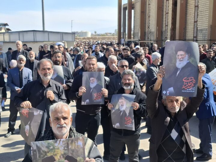 تصاویر/ راهپیمایی مردم کاشان پس از اقامه نماز جمعه امروز