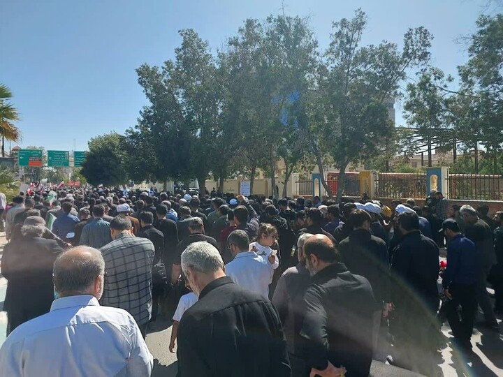 تصاویر/ راهپیمایی خون خواهی رهبر شهید انقلاب در بوشهر