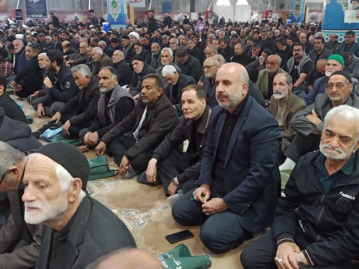 تصاویر/ نمازعبادی سیاسی جمعه کاشان