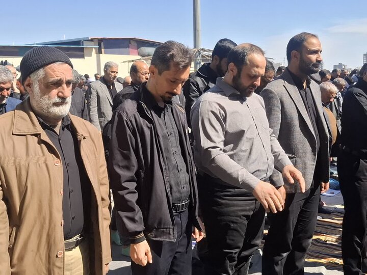 تصاویر/ نمازعبادی سیاسی جمعه کاشان