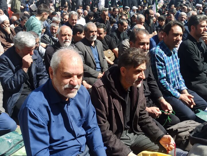 تصاویر/ نمازعبادی سیاسی جمعه کاشان