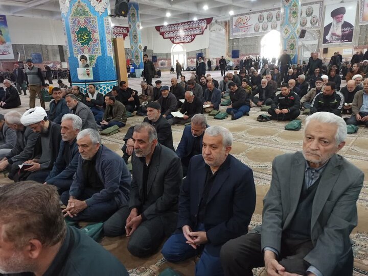 تصاویر/ نمازعبادی سیاسی جمعه کاشان
