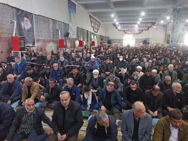 تصاویر/ نمازعبادی سیاسی جمعه کاشان