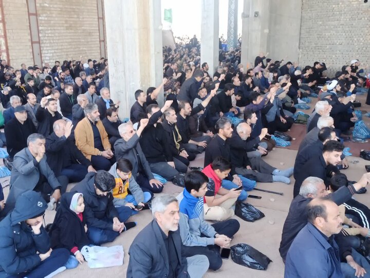 تصاویر/ نمازعبادی سیاسی جمعه کاشان