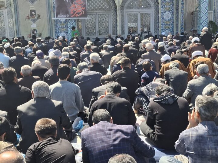 تصاویر/ نمازعبادی سیاسی جمعه کاشان