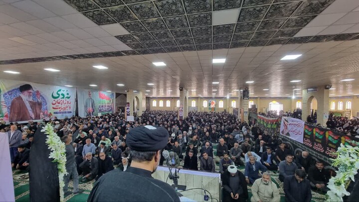 تصاویر/ راهپیمایی مردم گناوه در خون خواهی امام شهید