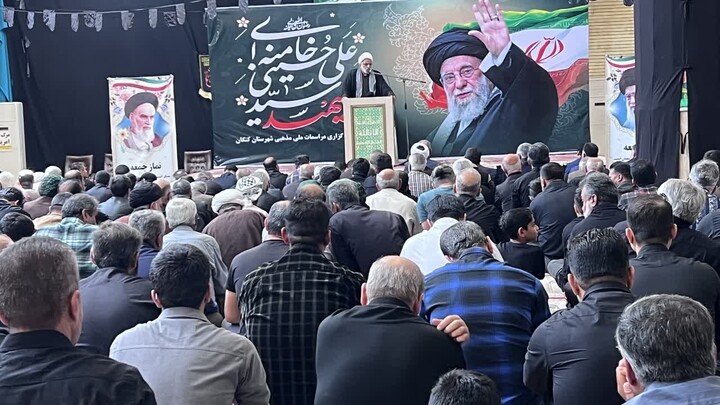 نماز جمعه کنگان به روایت تصویر