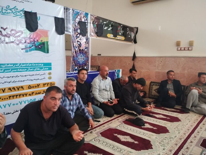 آیین عبادی سیاسی نمازجمعه امروز سعدآباد به روایت تصاویر