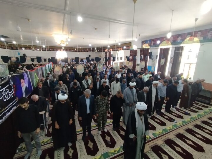 آیین عبادی سیاسی نمازجمعه امروز سعدآباد به روایت تصاویر