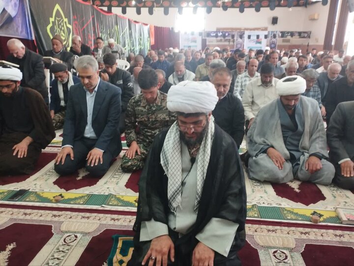آیین عبادی سیاسی نمازجمعه امروز سعدآباد به روایت تصاویر