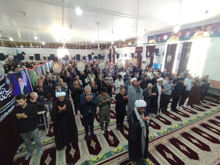 آیین عبادی سیاسی نمازجمعه امروز سعدآباد به روایت تصاویر