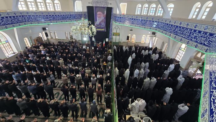 تصاویر/ نماز عبادی سیاسی جمعه مشکات
