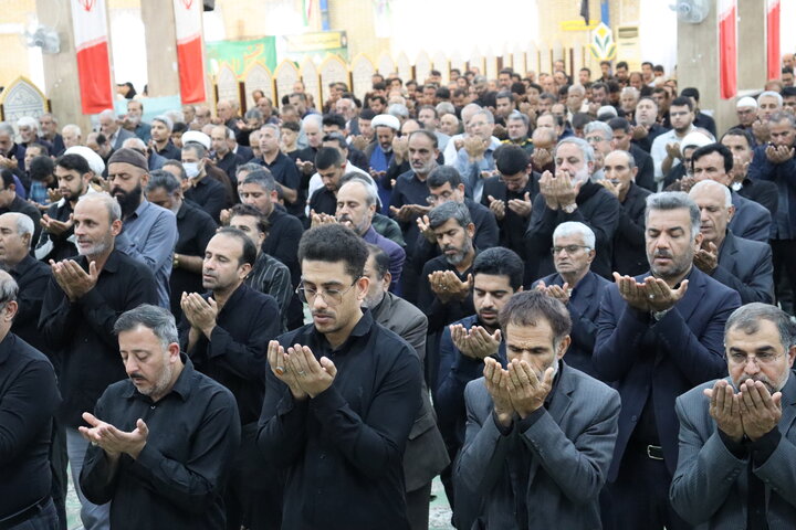 نمازجمعه بندر دیر به روایت تصویر