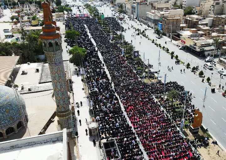 نماز جمعه تاریخی در اهواز