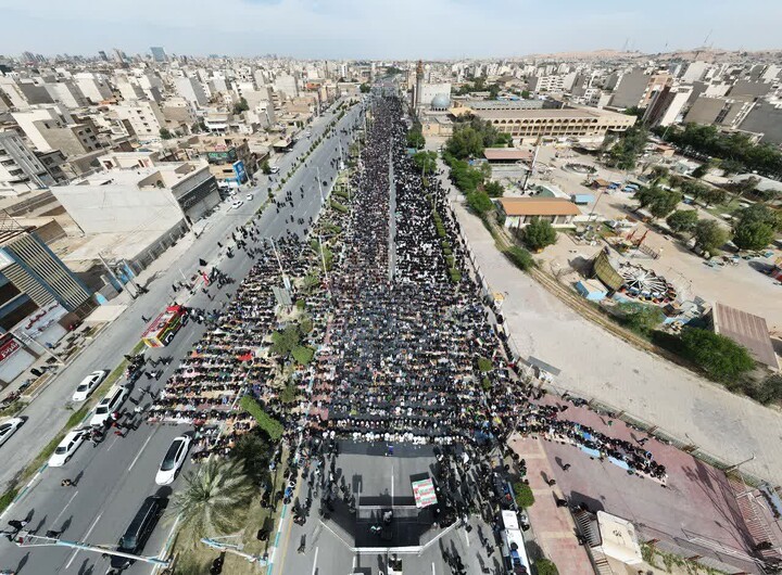 نماز جمعه تاریخی در اهواز